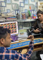 Mr. Noor, Expert Artisan in Weaving and industry mentor for international-level faculty programs in textile design