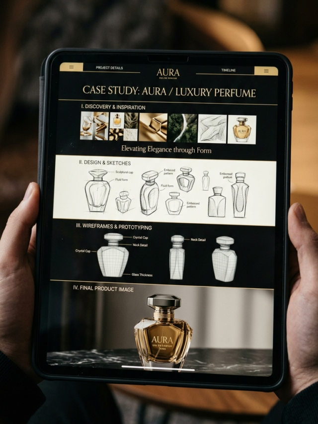 How to Create a Luxury Product Design Portfolio