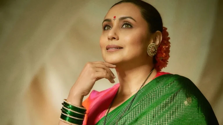 Rani Mukerji’s sari explained: Why green and zari don’t automatically make a Paithani